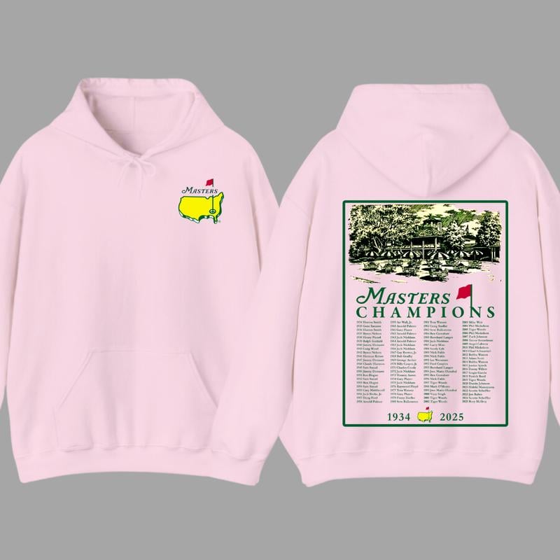 ποΈββοΈβ³2025 Masters Tournament Augusta 91 Years Hoodie