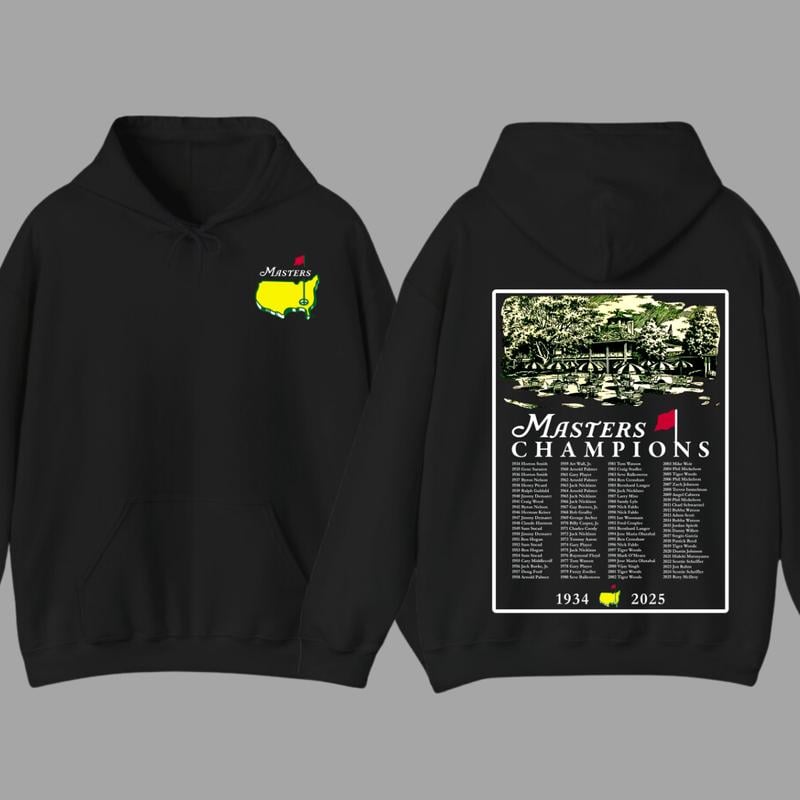 ποΈββοΈβ³2025 Masters Tournament Augusta 91 Years Hoodie