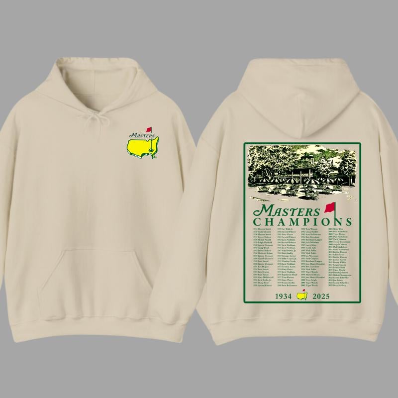 ποΈββοΈβ³2025 Masters Tournament Augusta 91 Years Hoodie