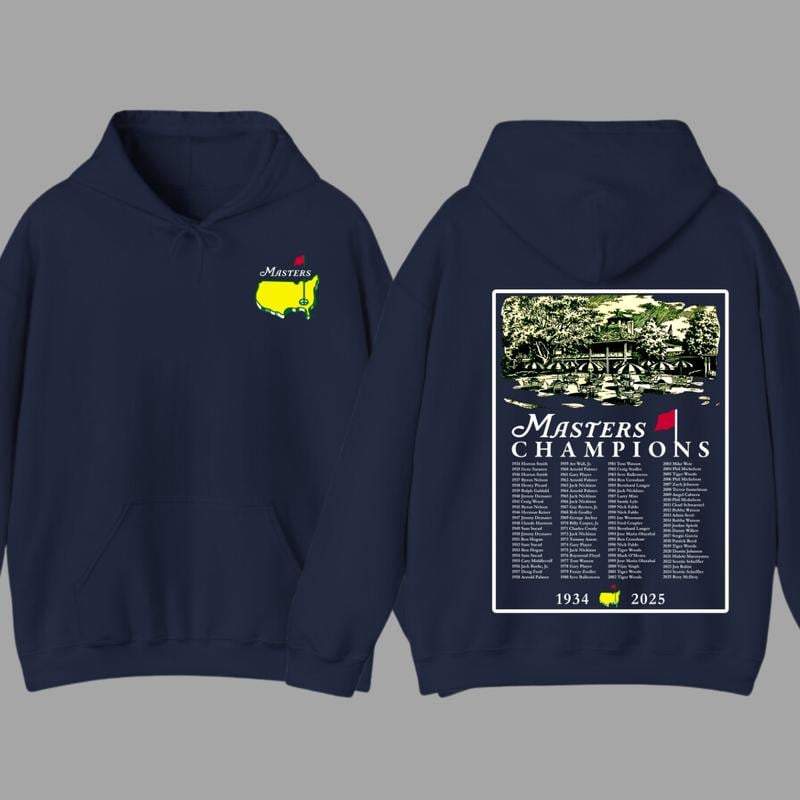 ποΈββοΈβ³2025 Masters Tournament Augusta 91 Years Hoodie