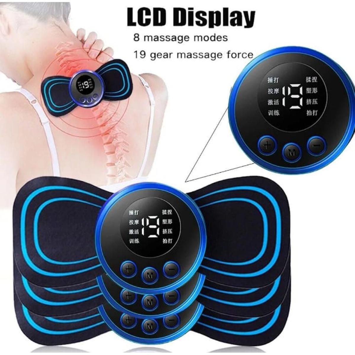 EMS Mini Electric Body Massager – Promote fat burning,Cervical, Neck & Back Pain Relief