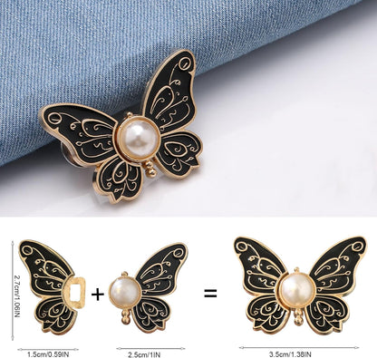 2-Pack Detachable Butterfly Clips🦋