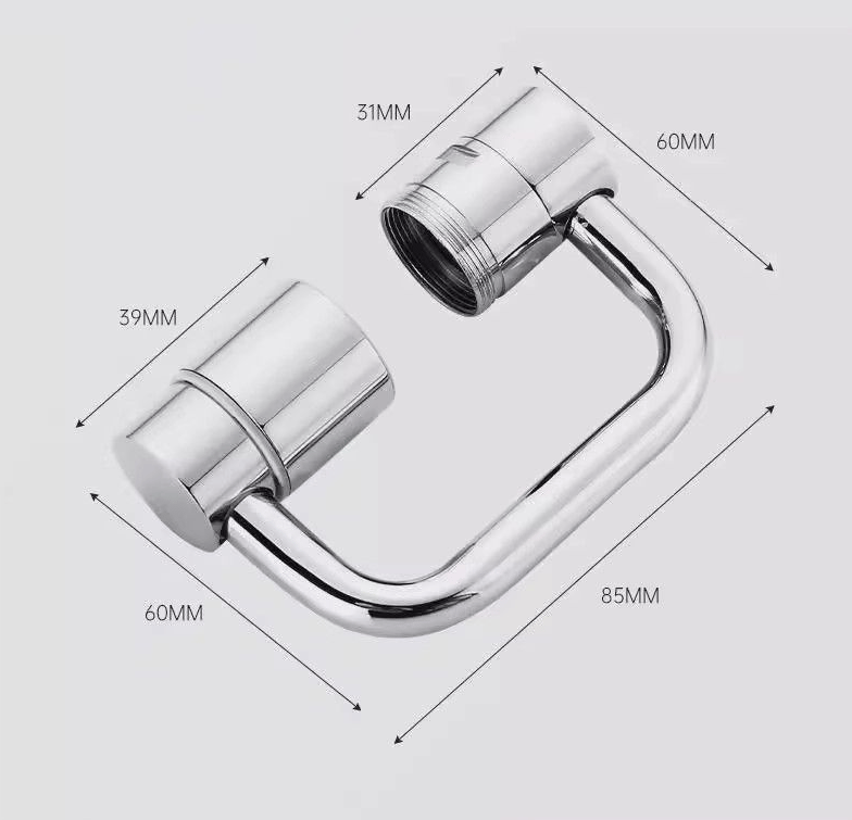 🚰Universal sink faucet✨1440° Rotatable Faucet Aerator Extension
