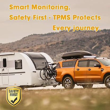 🔥🎁Solar Powered Tire Pressure Monitoring System