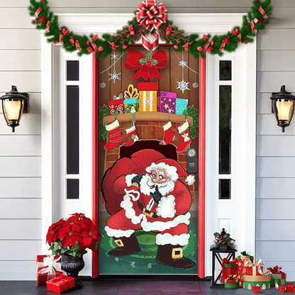 🌟2025 Christmas and Halloween front door decoration