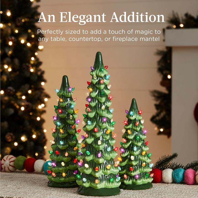 🎁🎄Retro Hand-Painted Tabletop Christmas Trees (⏰Limited Quantities Available)