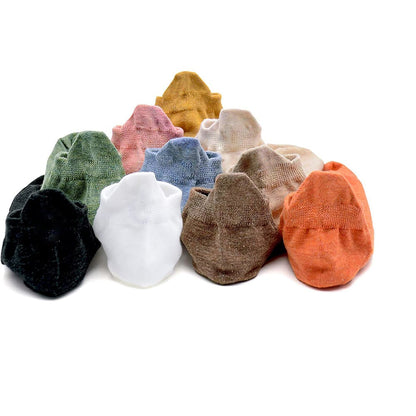 🔥10 Pairs Four Seasons Cartoon Embroidered Smiling Face Socks