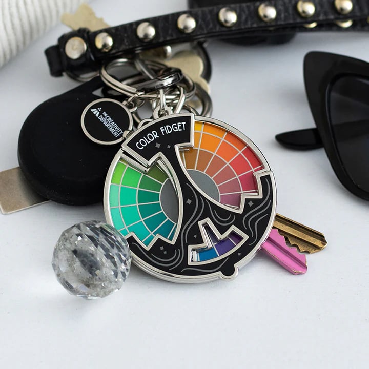 🌈Color Fidget Enamel Pin(✨A Wheel Of Twenty Hues)