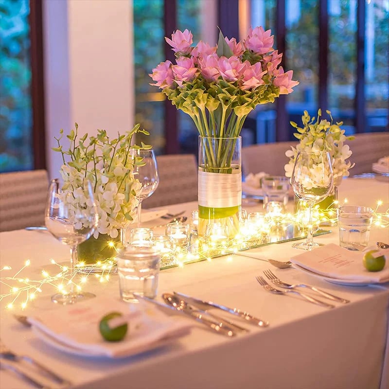 🎁🎄Early Christmas Promotion⭐ Copper Wire Firecracker Light String