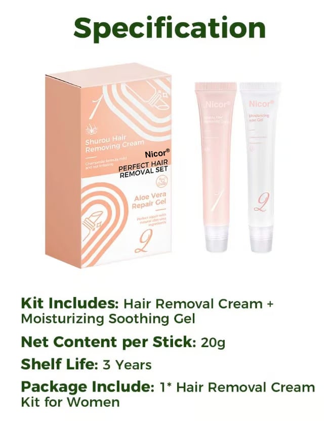 🤩Hair Removal Cream Kit for Women🤩