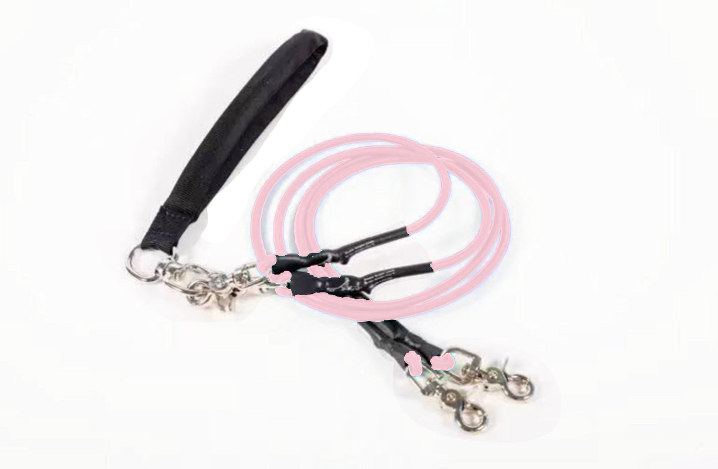 🔥🐕Double Bungee Leash - 1st step training tool