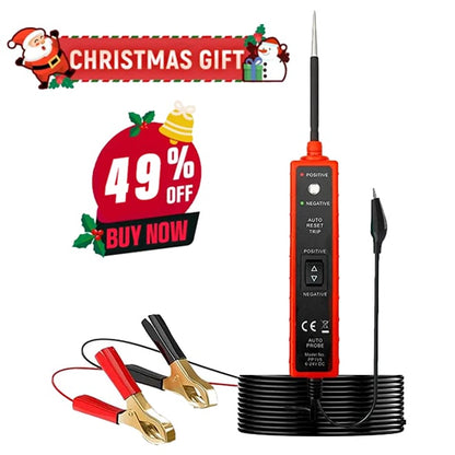 🎁Car Electric Circuit Tester,  6-24V DC Automotive Multifunctional Drive Test Pen, Car Short Circuit/Open Circuit/Leakage Detection Tool