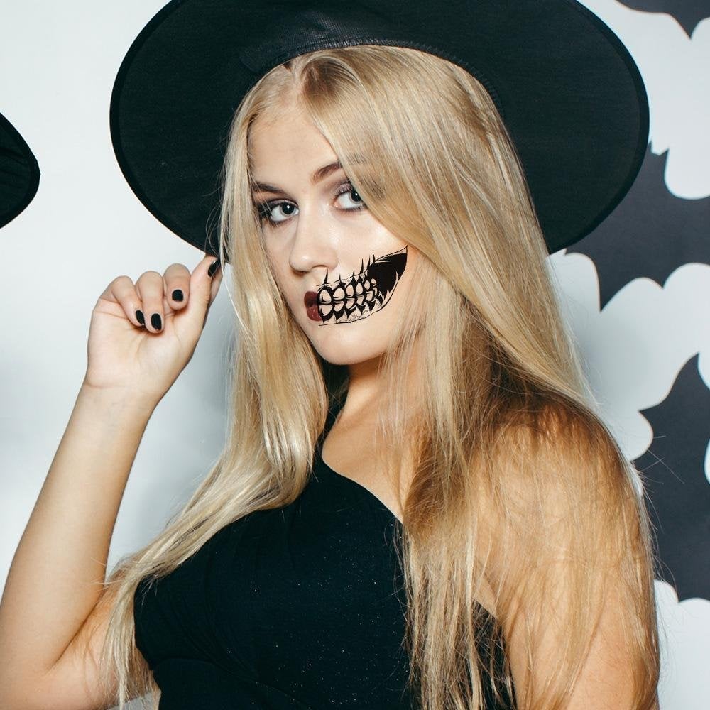 🎃Temporary Halloween Prank Makeup Tattoo😈Realistic and easy to remove