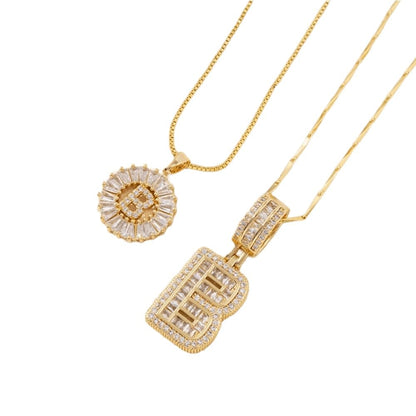 [LAST DAY ]Initial Letter Pendant Necklaces -2 Pack