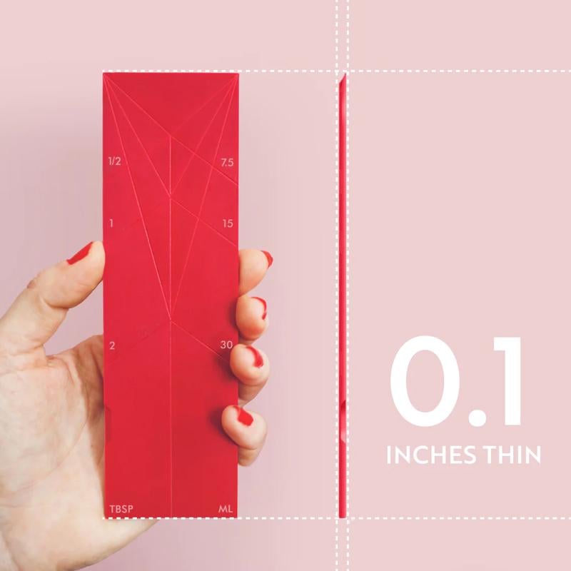 FLAT 3-IN-1 FOLDING MEASURING SPOONS