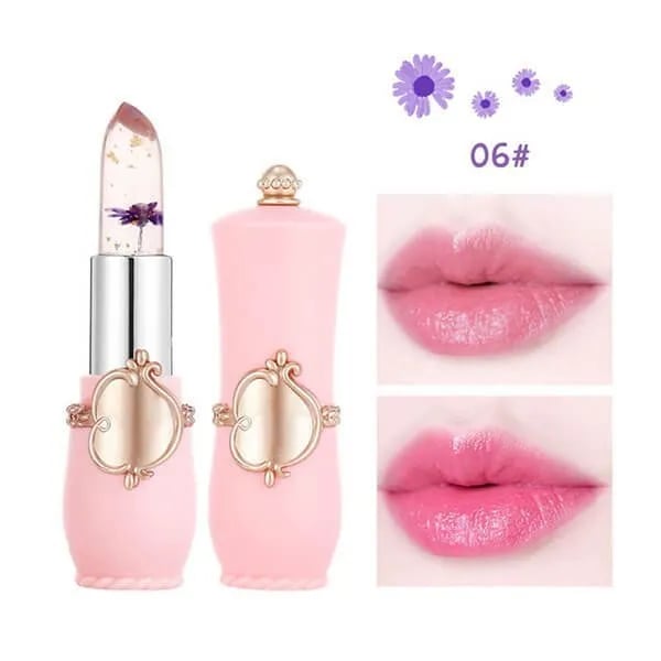 Crystal Jelly Flower Color Changing  Lipstick-✨BEST GIFT🎁