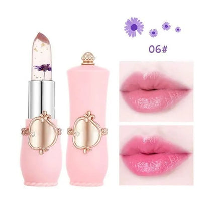 Crystal Jelly Flower Color Changing  Lipstick-✨BEST GIFT🎁