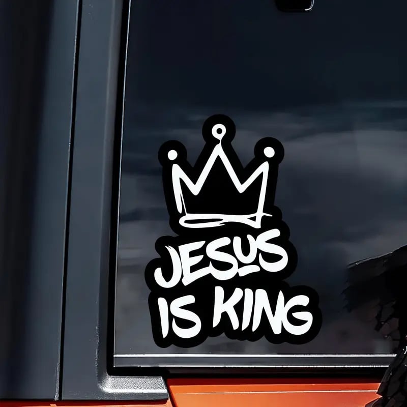 🔥I Can't, But I Know A Guy - Christian Jesus Cross Car Vinyl Decal Bumper Sticker