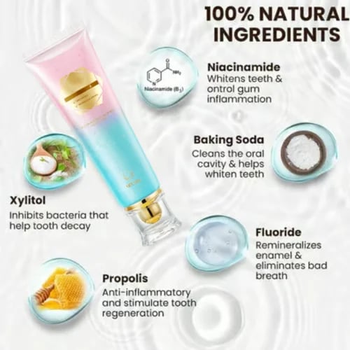 ✨ Achieve a Radiant Smile - 🦷 Niacinamide Whitening Toothpaste - For Healthier, Whiter Teeth!