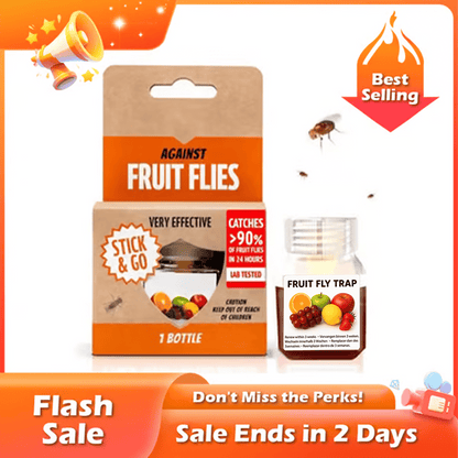 🏆Flash Sale⚡ 50K+ SOLD! Almost Gone-💥Fruit Fly Trap - Environmentally Responsible Fruit Fly Killer  - Up to 3 Weeks per Bottle,Best Gifts