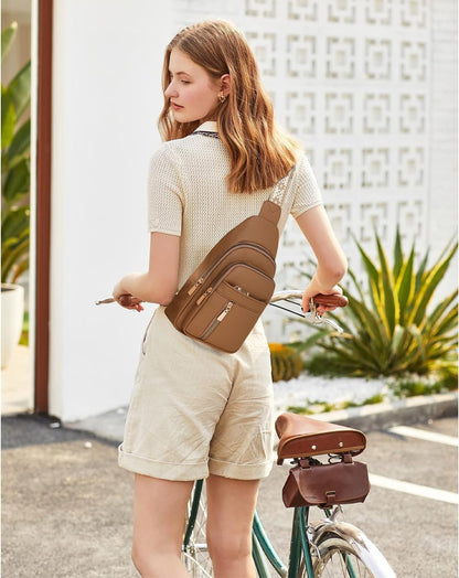 🏆️Anti-Theft Embroidery Solid Color Crossbody Bag for Daily Travel