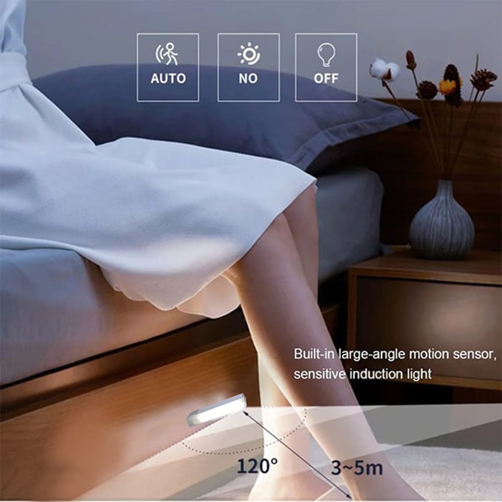 Punch-free Smart Sensor Magnetic Rechargeable LED Lights