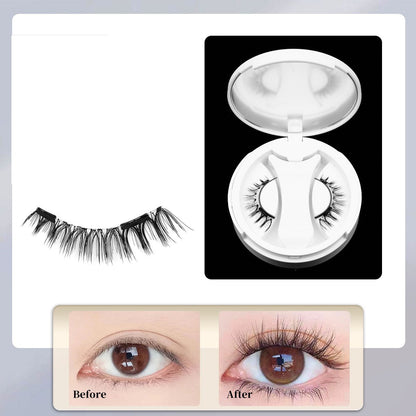 Soft Magnetic Eyelashes All-in-One Box, Reusable