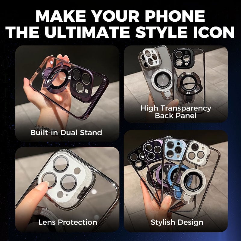 Double Stand Case Cover for iPhone