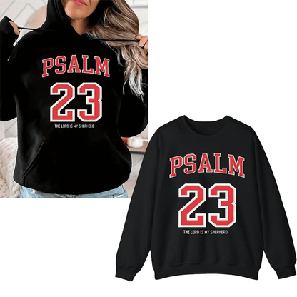 🔥2025 NEW ARRIVAL🔥 - Women's 100% Casual T-Shirt with Psalm 23 Print