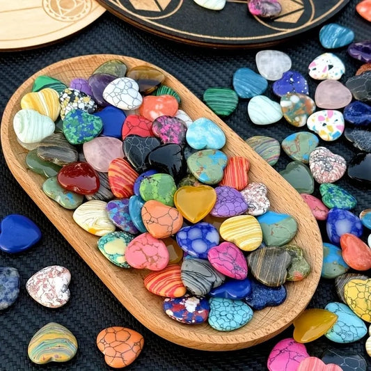 🌹❤️Thanksgiving Day, Christmas Day  Birthday, wedding, anniversary, Gift ❤️🌹🌹 Heart-shaped crystal (30 pieces)